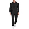 image:imagePrinStory Mens Tracksuit Hoodie Sweatsuits Jogging Suits Casual OutfitsBlack