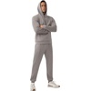 image:imagePrinStory Mens Tracksuit Hoodie Sweatsuits Jogging Suits Casual OutfitsLight Gray