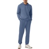 image:imagePrinStory Mens Tracksuit Hoodie Sweatsuits Jogging Suits Casual OutfitsMedium Blue