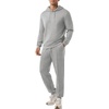 image:imagePrinStory Mens Tracksuit Hoodie Sweatsuits Jogging Suits Casual OutfitsGray