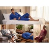 image:imagePrinStory Mens Lightweight Robe Soft Knit Kimono Long Bathrobe LoungewearDark Gray