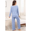 image:imagePrinStory Womens Pajama Sets 2026 Lounge Sets 2 Piece Pjs S2XLFpspot Blue