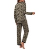 image:imagePrinStory Womens Pajama Sets Long Pjs Soft Lounge Sets XS4XLFpleopard Beige