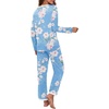 image:imagePrinStory Womens Pajama Sets Long Pjs Soft Lounge Sets XS4XLFplight Blue