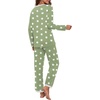 image:imagePrinStory Womens Pajama Sets Long Pjs Soft Lounge Sets XS4XLFplight Green Wh Star
