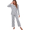 image:imagePrinStory Womens Pajama Sets Long Pjs Soft Lounge Sets XS4XLFppink Star
