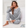 image:imagePrinStory Womens Pajama Sets Long Pjs Soft Lounge Sets XS4XLFppink Star