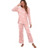 image:imagePrinStory Womens Pajama Sets Long Pjs Soft Lounge Sets XS4XLFppink Sunflower