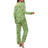 image:imagePrinStory Womens Pajama Sets Long Pjs Soft Lounge Sets XS4XLFpverdant Orang Flower