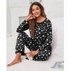 image:imagePrinStory Womens Pajama Sets Long Pjs Soft Lounge Sets XS4XLFpwhite Star