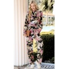 image:imagePrinStory Womens Ribbed Pajama Sets Winter Pjs 2 Piece Lounge SetFpbig Leaf Pink