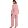 image:imagePrinStory Flannel Pajamas for Women Set Winter Fleece Pjs Sets S2XLDusty Pink