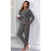 image:imagePrinStory Flannel Pajamas for Women Winter Pajama Set S2XLDark Gray