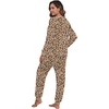 image:imagePrinStory Flannel Pajamas for Women Winter Pajama Set S2XLFpleopard Print