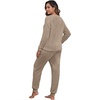 image:imagePrinStory Flannel Pajamas for Women Winter Pajama Set S2XLLight Khaki