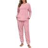 image:imagePrinStory Flannel Pajamas for Women Winter Pajama Set S2XLLight Pink
