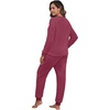 image:imagePrinStory Flannel Pajamas for Women Winter Pajama Set S2XLWine Red
