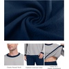 image:imagePrinStory Mens Pajama Sets Long Sleeve Sleepwear Pjs Soft Nightwear S2XL01light Gray Navy Blue