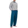 image:imagePrinStory Mens Pajama Sets Long Sleeve Sleepwear Pjs Soft Nightwear S2XL02light Gray Gray Blue