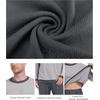 image:imagePrinStory Mens Pajama Sets Long Sleeve Sleepwear Pjs Soft Nightwear S2XLLight Gray Dark Gray