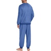 image:imagePrinStory Mens Pajamas Set Fleece Pjs Long Sleeve Soft Sleepwear S2XLSky Blue