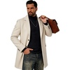 image:imagePrinStory Mens Thermal Long Sleeve Shirts Mock Turtleneck Tops S2XLBlack