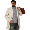 image:imagePrinStory Mens Thermal Long Sleeve Shirts Mock Turtleneck Tops S2XLLight Gray