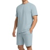 image:imagePrinStory Mens Track Suits 2 Piece Athletic Outfits M3XLBlue