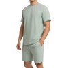 image:imagePrinStory Mens Track Suits 2 Piece Athletic Outfits M3XLGreen