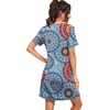 image:imagePrinStory Nightgowns for Women Short Sleeve Night GownsA02 Fpmix Blue