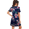 image:imagePrinStory Nightgowns for Women Short Sleeve Night GownsFpnavy Blue
