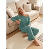 image:imagePrinStory Pajamas for Women Set 2 Piece Lounge Sets S2XLHaze Blue