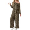 image:imagePrinStory Pajamas for Women Set 2 Piece Lounge Sets S2XLLd Khaki