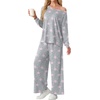 image:imagePrinStory Pajamas for Women Set 2 Piece Lounge Sets S2XLPink Star