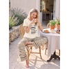 image:imagePrinStory Pajamas for Women Set 2 Piece Soft Pjs Sets S2XLBandage Kitten