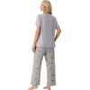 image:imagePrinStory Pajamas for Women Set 2 Piece Soft Pjs Sets S2XLCartoon Baguette