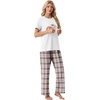 image:imagePrinStory Pajamas for Women Set 2 Piece Soft Pjs Sets S2XLCartoon Brunch