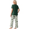 image:imagePrinStory Pajamas for Women Set 2 Piece Soft Pjs Sets S2XLChristmas Wreath