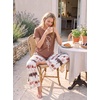 image:imagePrinStory Pajamas for Women Set 2 Piece Soft Pjs Sets S2XLCoffee Brown