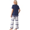 image:imagePrinStory Pajamas for Women Set 2 Piece Soft Pjs Sets S2XLGood Night Navy