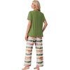 image:imagePrinStory Pajamas for Women Set 2 Piece Soft Pjs Sets S2XLGreen Faith