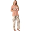 image:imagePrinStory Pajamas for Women Set 2 Piece Soft Pjs Sets S2XLHanddrawn Coffee