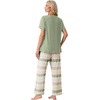 image:imagePrinStory Pajamas for Women Set 2 Piece Soft Pjs Sets S2XLHope Light Green