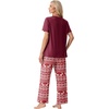 image:imagePrinStory Pajamas for Women Set 2 Piece Soft Pjs Sets S2XLJoyful Christmas