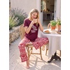 image:imagePrinStory Pajamas for Women Set 2 Piece Soft Pjs Sets S2XLJoyful Christmas