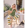 image:imagePrinStory Pajamas for Women Set 2 Piece Soft Pjs Sets S2XLLuck Army Green