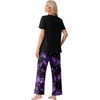 image:imagePrinStory Pajamas for Women Set 2 Piece Soft Pjs Sets S2XLPhases Moon