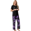 image:imagePrinStory Pajamas for Women Set 2 Piece Soft Pjs Sets S2XLPhases Moon