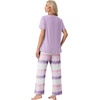 image:imagePrinStory Pajamas for Women Set 2 Piece Soft Pjs Sets S2XLQueen Lavender