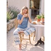 image:imagePrinStory Pajamas for Women Set 2 Piece Soft Pjs Sets S2XLSleepy Mist Blue